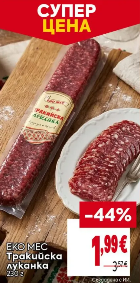 Еко Мес Тракийска луканка