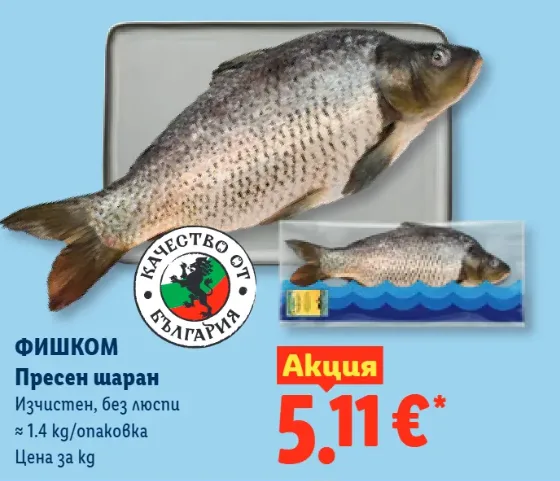 Фишком Пресен шаран